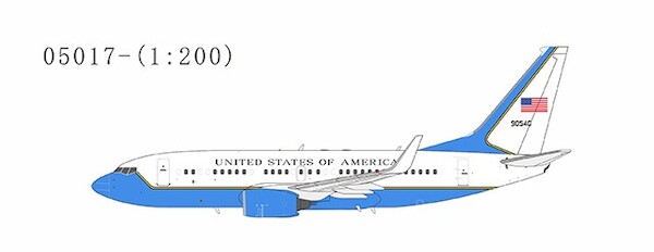 Boeing 737-700BBJ C-40B US Air Force 09-0540 05017