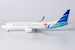 Boeing 737-800 Garuda Indonesia PK-GNE with PPA sticker + round stand 08023