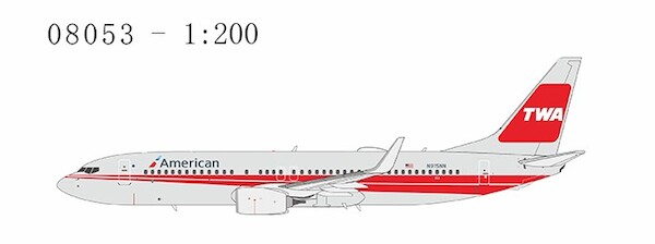 Boeing 737-800 American Airlines / TWA retro N915NN 08053