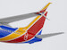 Boeing 737-800 Southwest Airlines N8657B Heart livery with halogen landing lights; with scimitar winglets  08073