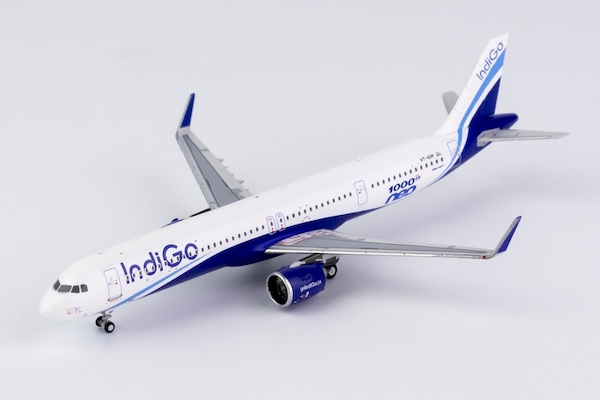 Airbus A321neo IndiGo VT-IUH with "1000th neo" stickers  13031