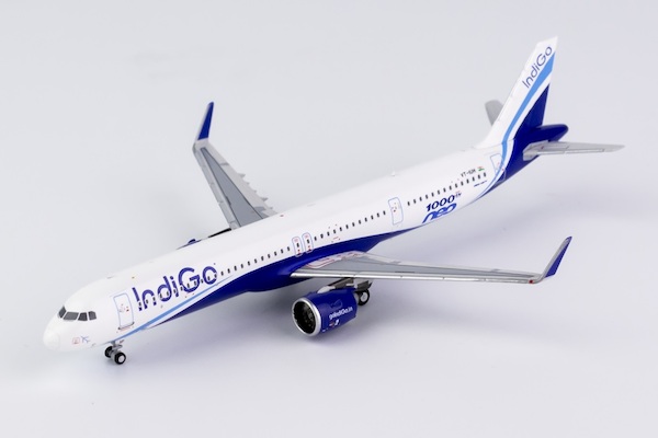 Airbus A321neo IndiGo VT-IUH with "1000th neo" stickers 13031