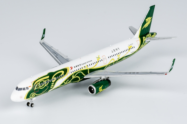 Airbus A321-200 Capital Airlines "Sanxingdui Archaeological Sites" B-8107  13105