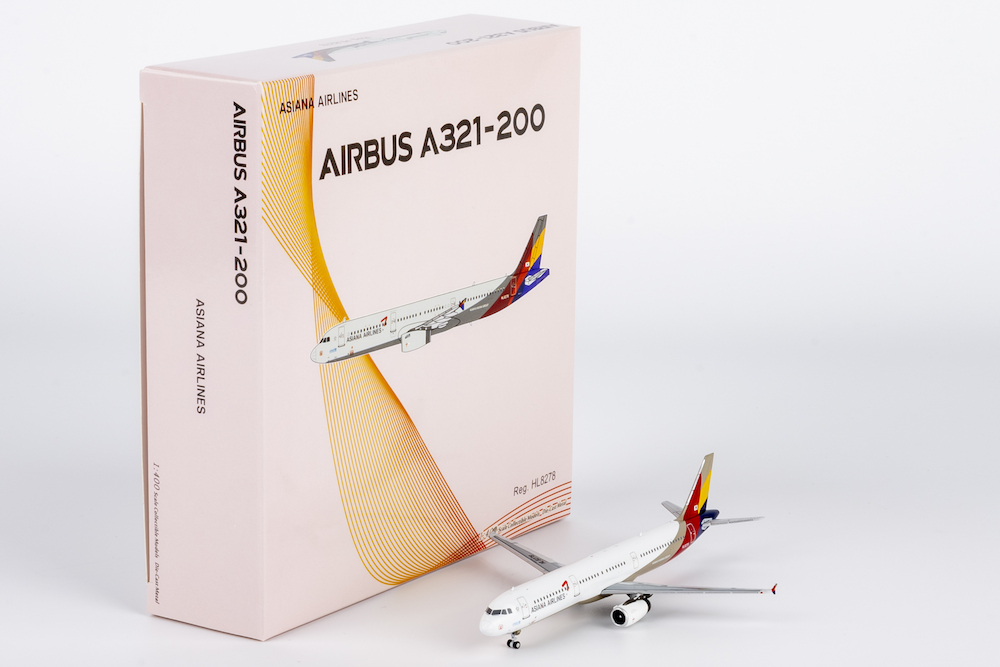 NG Models 13124 Airbus A321-200 Asiana Airlines HL8278