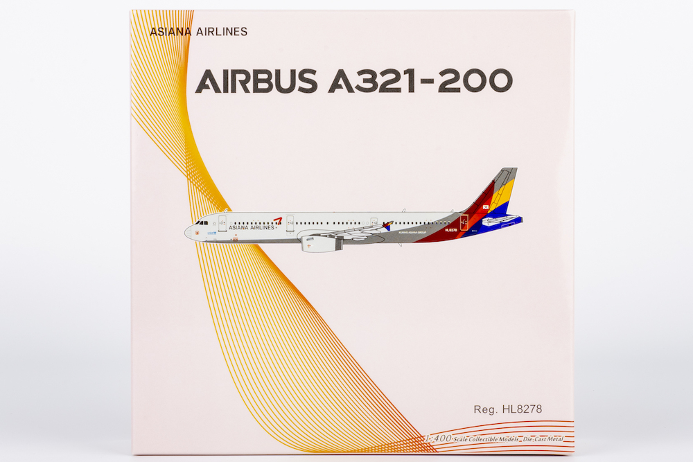 NG Models 13124 Airbus A321-200 Asiana Airlines HL8278