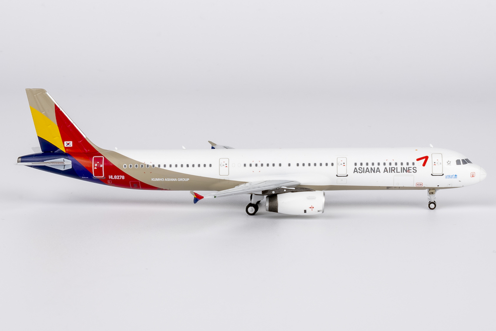 NG Models 13124 Airbus A321-200 Asiana Airlines HL8278