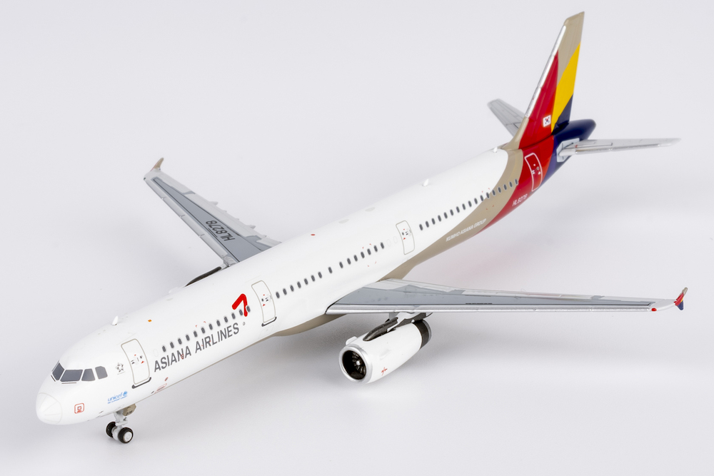 NG Models 13124 Airbus A321-200 Asiana Airlines HL8278