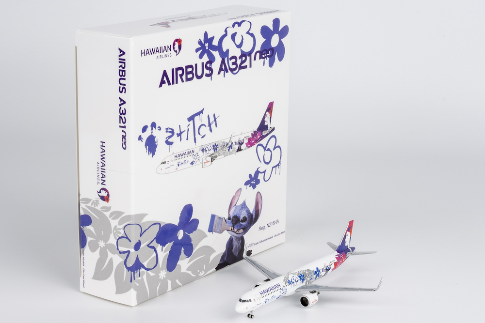NG Models 13134 Airbus A321neo Hawaiian Airlines N216HA Disney'