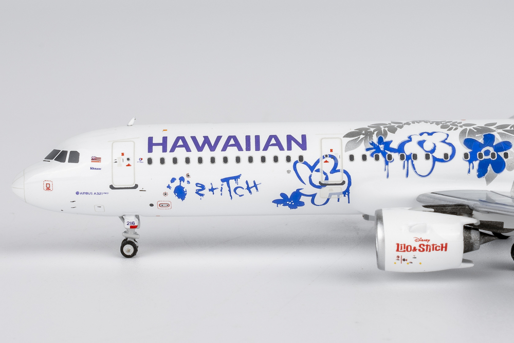 NG Models 13134 Airbus A321neo Hawaiian Airlines N216HA Disney'