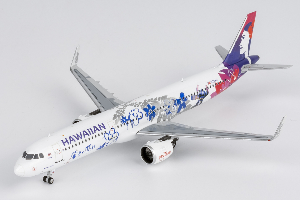 NG Models 13134 Airbus A321neo Hawaiian Airlines N216HA Disney'