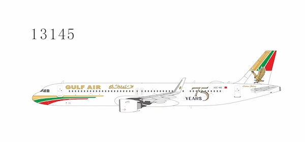 Airbus A321neo Gulf Air A9C-NB 75th Anniversary livery  13145