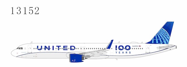 Airbus A321neo United Airlines 100th Anniversary N44550 Ultimate 13152