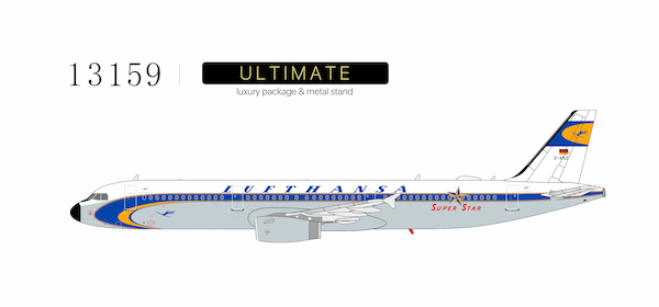Airbus A321-200 Lufthansa D-AISZ Super Star heritage livery; Luxurious packaging  13159 ULTIMATE