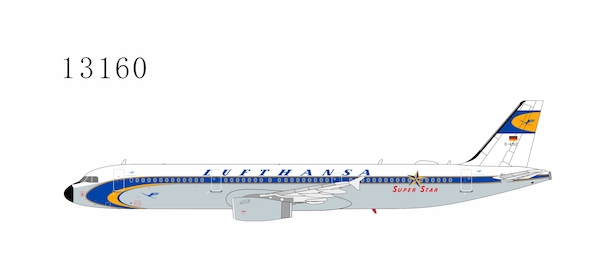Airbus A321-200 Lufthansa D-AISZ Super Star heritage livery  13160