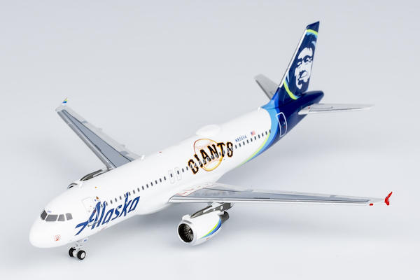 NG Models 15015 Airbus A320-200 Alaska Airlines San Francisco Gia