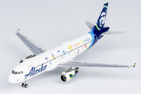 Airbus A320-200 Alaska Airlines fly with pride N854VA  15018