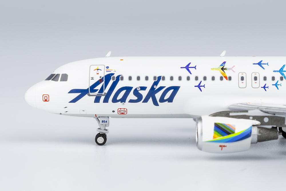 Alaska Airlines Airbus A320-200 N854VA “Fly With Pride
