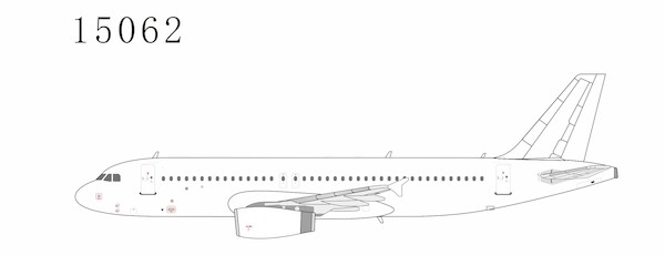 Airbus A320-200 Blank IAE V2500 Engines 15062