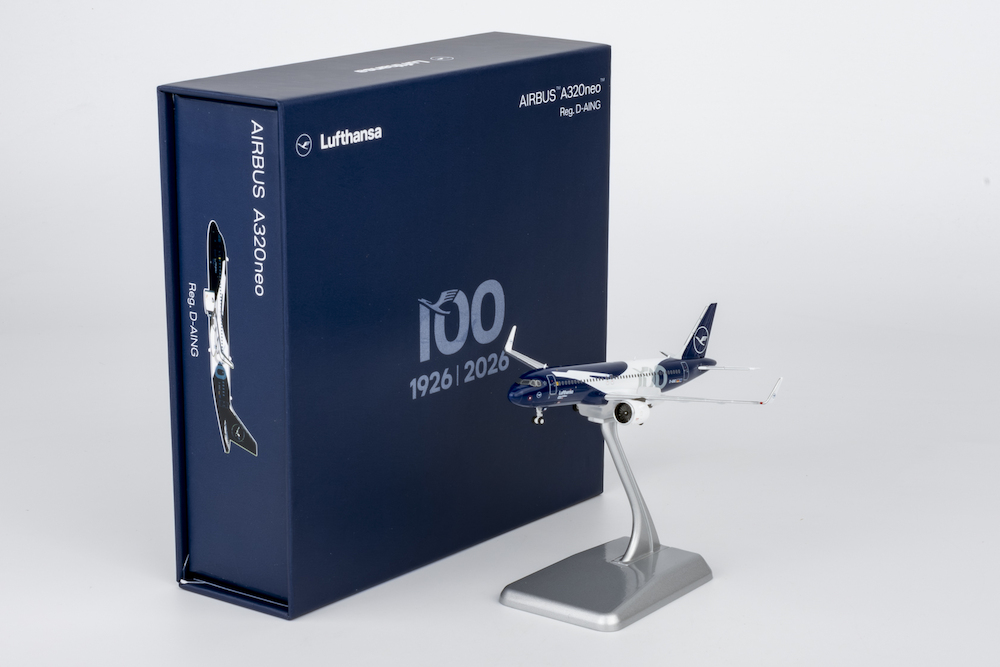 LUFTHANSA A320neo ルフトハンザ 100周年 NG 1:400 NG Models 15071 Airbus A320neo Lufthansa 100 Years Anniversary D-