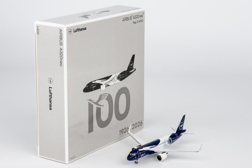 NG Models 15072 Airbus A320neo Lufthansa 100 Years Anniversary D-