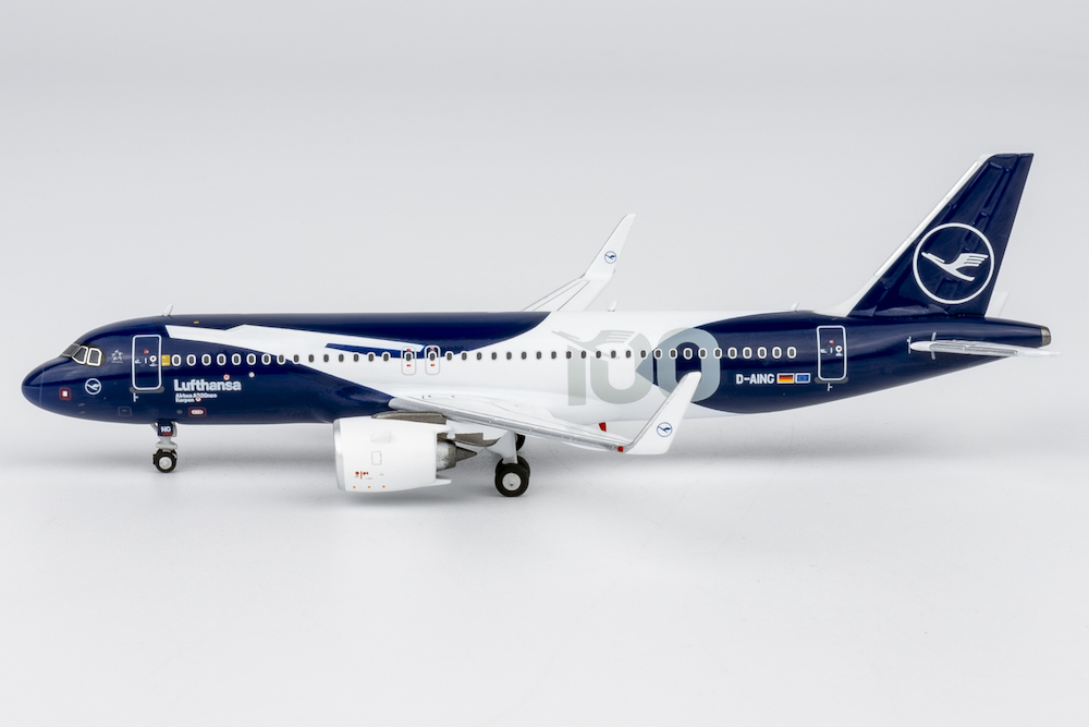 NG Models 15072 Airbus A320neo Lufthansa 100 Years Anniversary D-