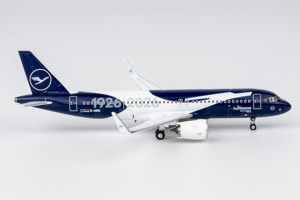 NG Models 15072 Airbus A320neo Lufthansa 100 Years Anniversary D-