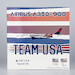 Airbus A350-900 Delta Air Lines TEAM USA #2 N521DN 39067