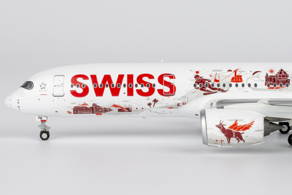 NG Models 39100 Airbus A350-900 Swiss 