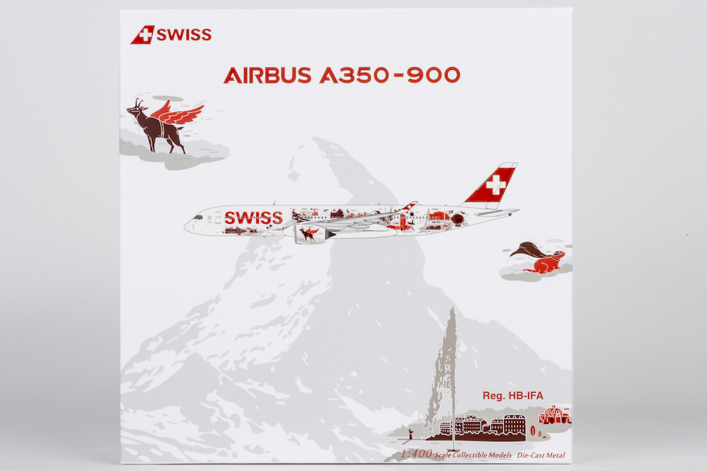 NG Models 39100 Airbus A350-900 Swiss 