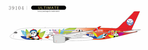 Airbus A350-900 Sichuan Airlines "Panda Route" B-32HG ULTIMATE 39104