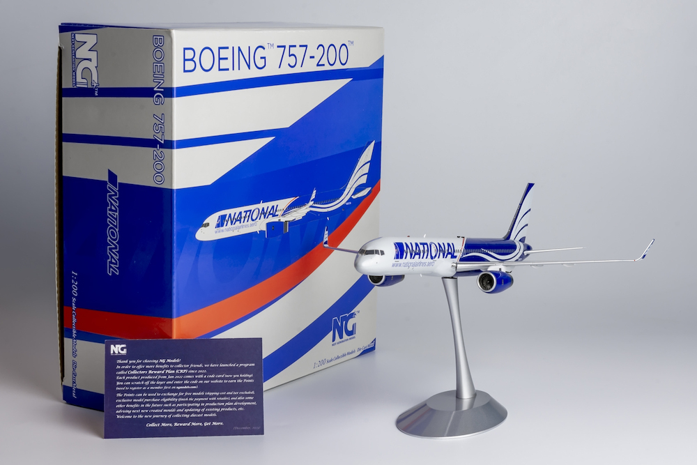 NG Models 42006 Boeing 757-200 National Airlines N567CA NG Models 42006 Boeing 757-200 National Airlines N567CA
