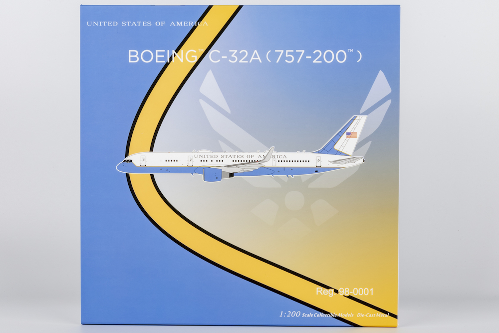 Boeing VC-32A 1/200 モデルプレーン Gemini 1/200 United States Air Force Boeing VC-32A Diecast model