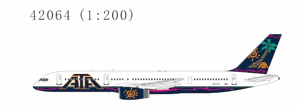 Boeing 757-200 ATA American Trans Air holiday livery N517AT 42064
