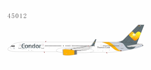 Boeing 757-300/w Condor D-ABOK Condor / Thomas Cook Airlines hybrid livery with heart tail  45012