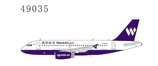 Airbus A319-100 West Air B-6421 49035