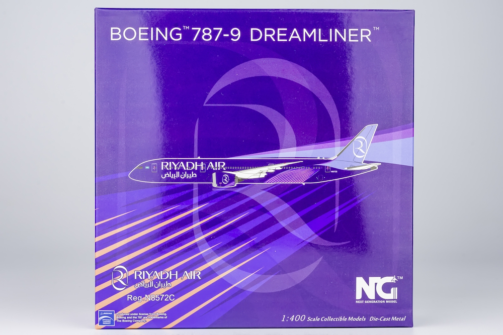 NG Models 55113 Boeing 787-9 Dreamliner Riyadh Air N8572C