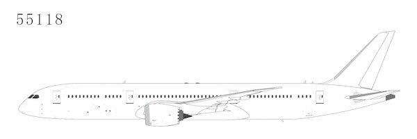 Boeing 787-9 Dreamliner Blank Model Trent 1000 Engines  55118