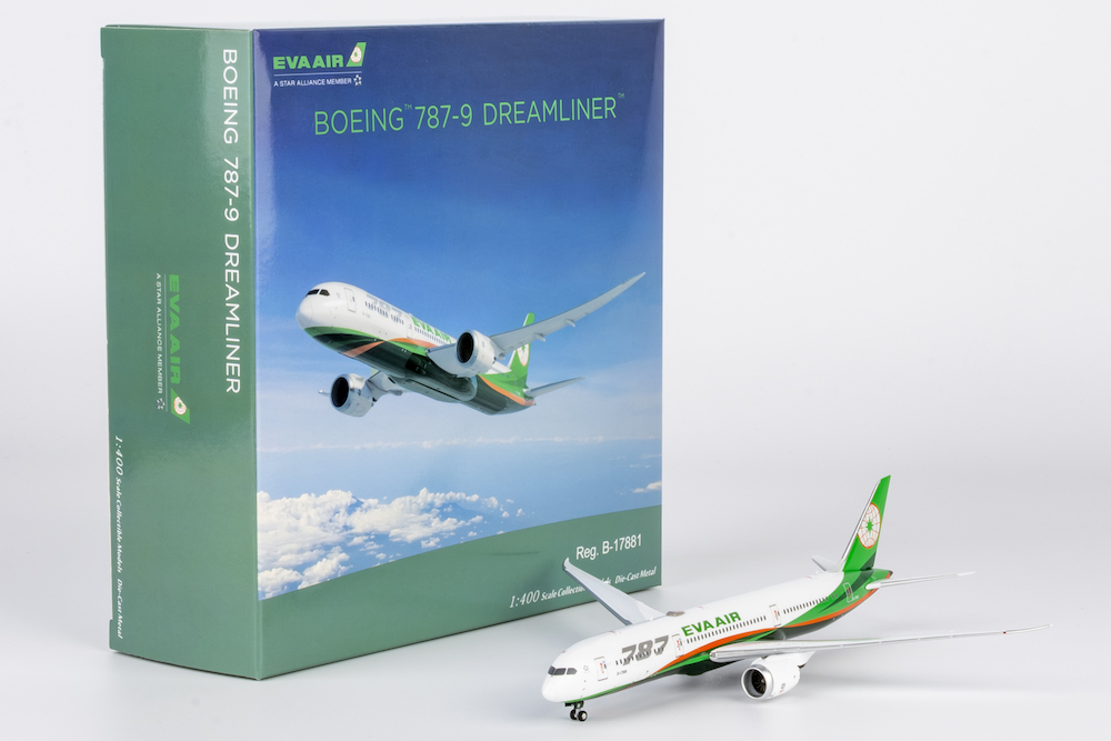 航空機・ヘリコプター 1/400 EVA 787-9(B-17881) NGModels NG Models 1:400 EVA Air B-17881 Boeing 787-9 - Bedfordshire