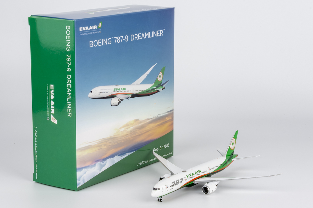 NG Models 55145 Boeing 787-9 Dreamliner Eva Airways B-17885