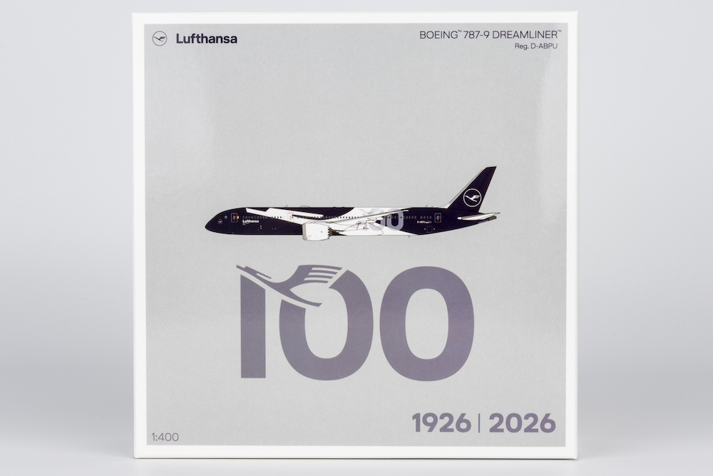 NG Models 55153 Boeing 787-9 Dreamliner Lufthansa 100th Anniversa