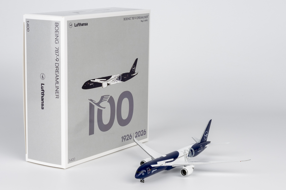 NG Models 55153 Boeing 787-9 Dreamliner Lufthansa 100th Anniversa