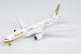 Boeing 787-9 Dreamliner Gulf Air A9C-FG 1976 retro cs, "75 Years" sticker 