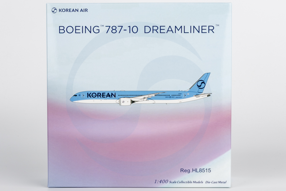 Korean Air B787-10 航空機模型 1:200 HL8515 Korean Air Boeing B787-10 New Livery Reg: HL8515 L2150 + SQ