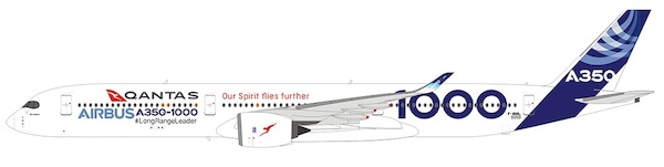 Airbus A350-1000 Airbus Industrie F-WMIL with Project Sunrise stickers for Qantas 57001