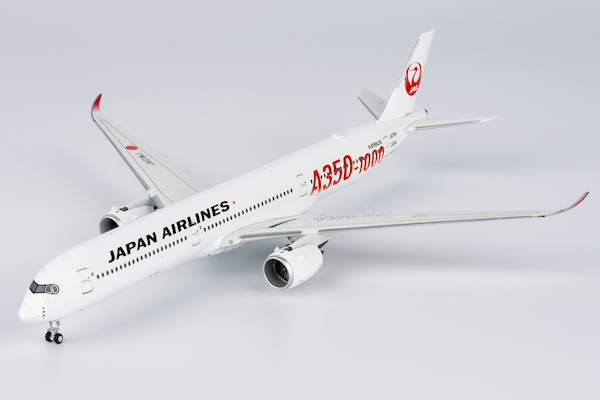 Airbus A350-1000 JAL Japan Airlines red "A350-1000" titles JA01WJ  57012