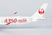 Airbus A350-1000 JAL Japan Airlines red "A350-1000" titles JA01WJ  57012