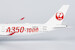 Airbus A350-1000 JAL Japan Airlines red "A350-1000" titles JA01WJ  57012