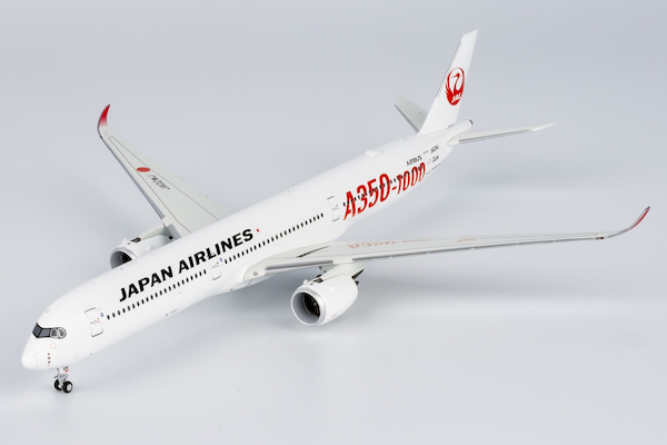 Airbus A350-1000 JAL Japan Airlines red "A350-1000" titles JA02WJ 57013