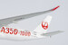 Airbus A350-1000 JAL Japan Airlines red "A350-1000" titles JA02WJ  57013
