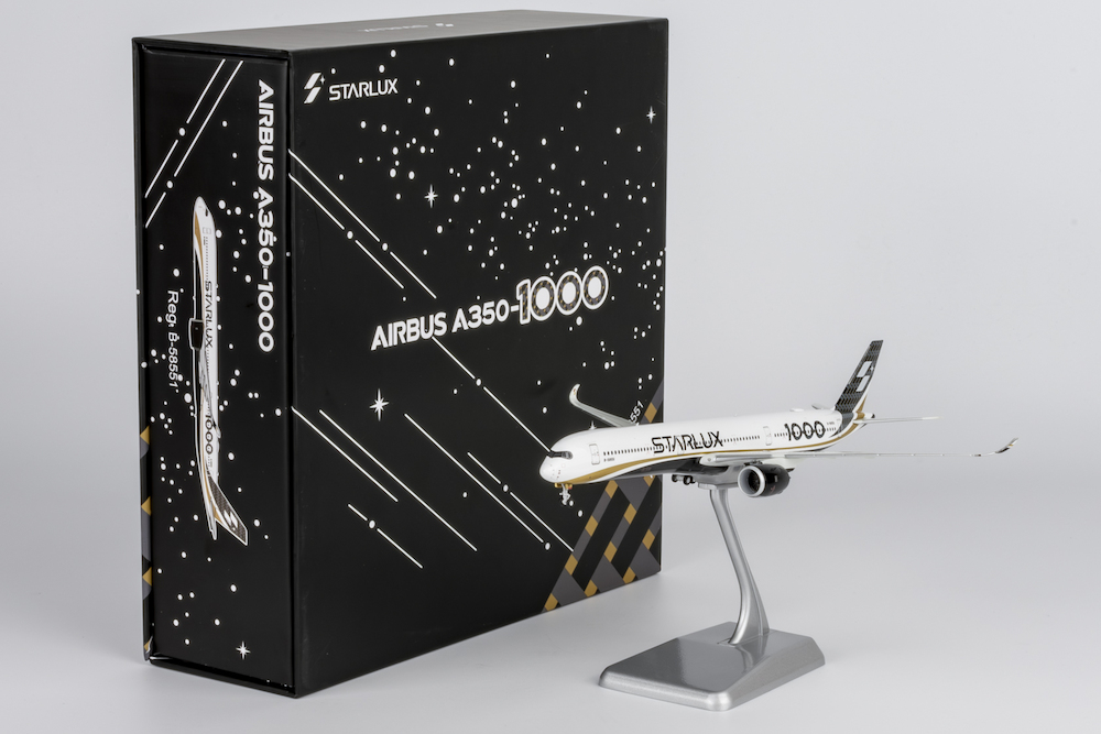 NG Models 57025 Airbus A350-1000 Starlux Airlines B-58551 Carbon